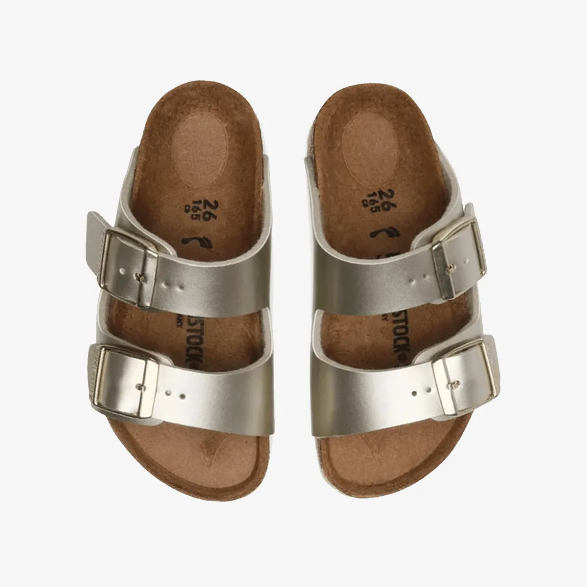BIRKENSTOCK SANDALE Arizona Kids BF Electric Metallic Gold