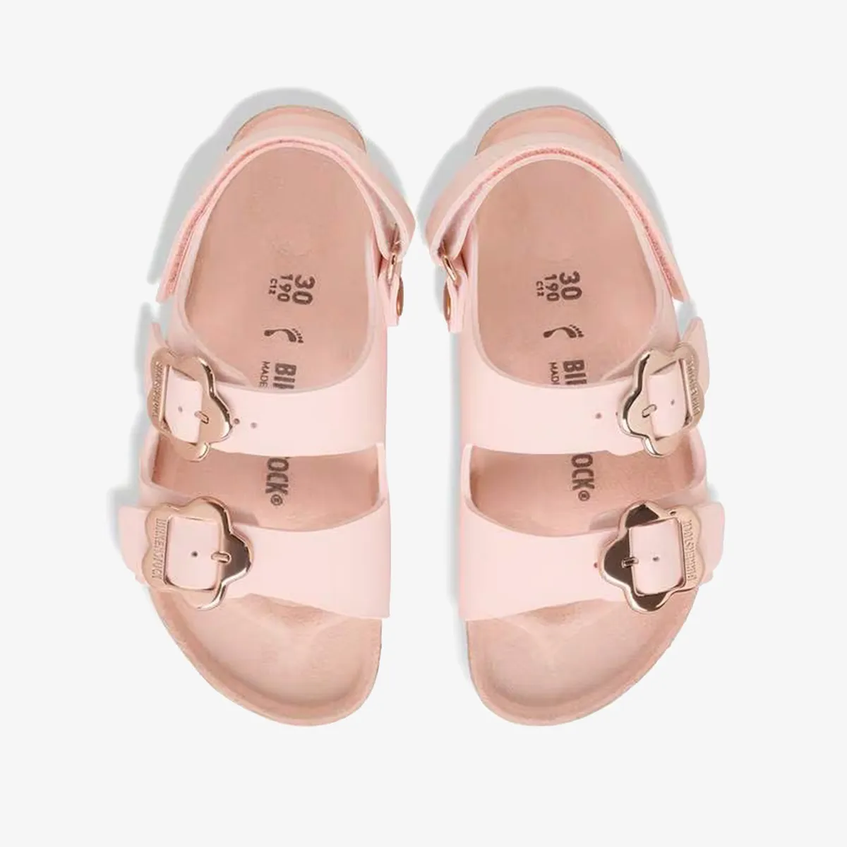 BIRKENSTOCK SANDALE Milano AS Kids Flower B. BF L.Rose Tonal 