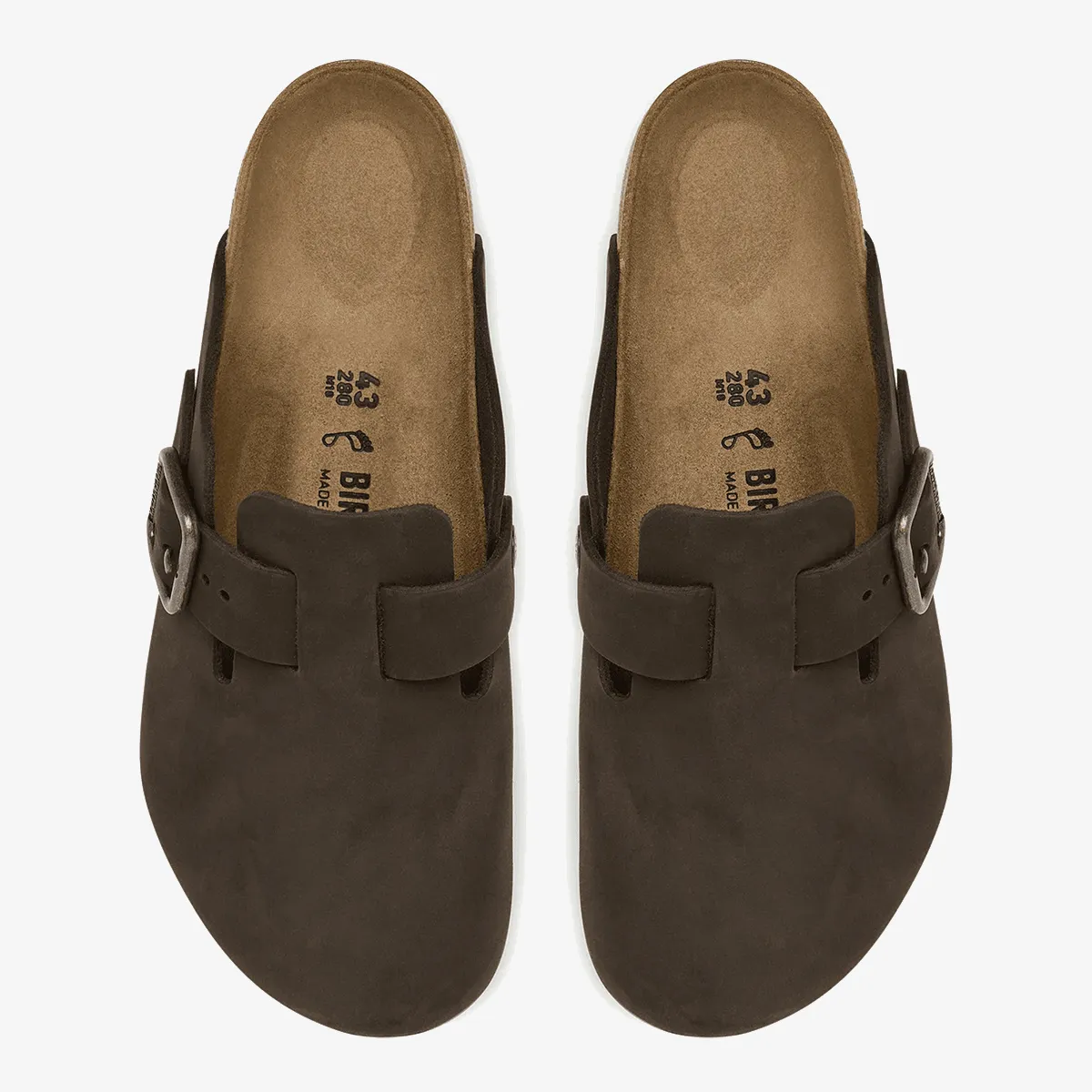 BIRKENSTOCK Papuče Boston WB LENB Mocca 