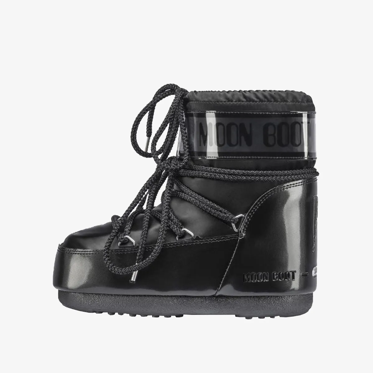 MOON BOOT Čizme MOON BOOT CLASSIC LOW GLANCE BLACK