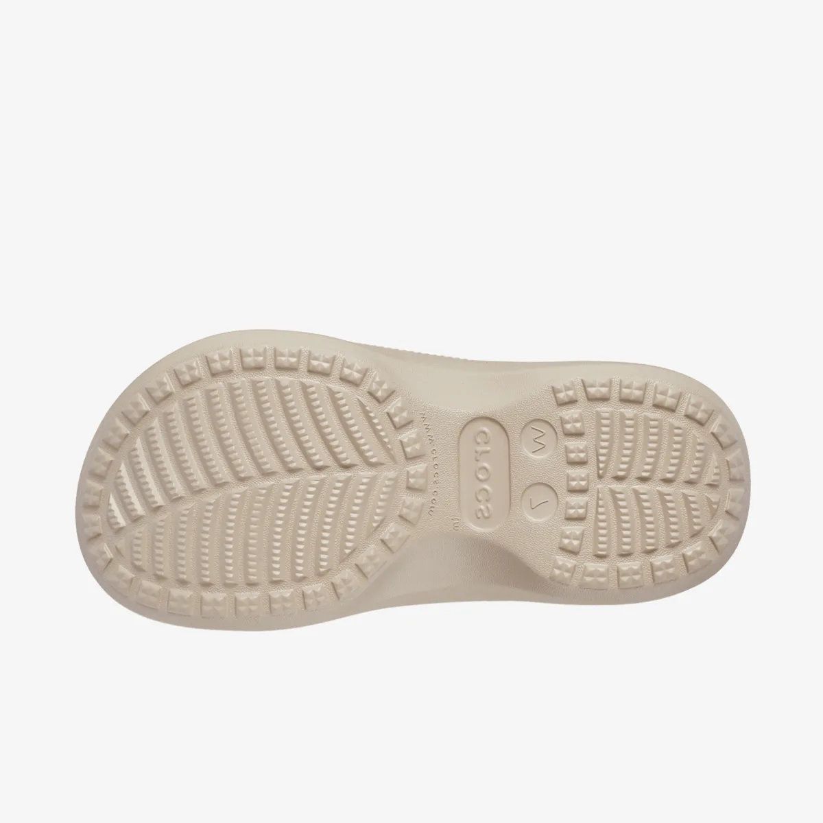 CROCS Papuče Sat Platform Dipped Buckle Sndl