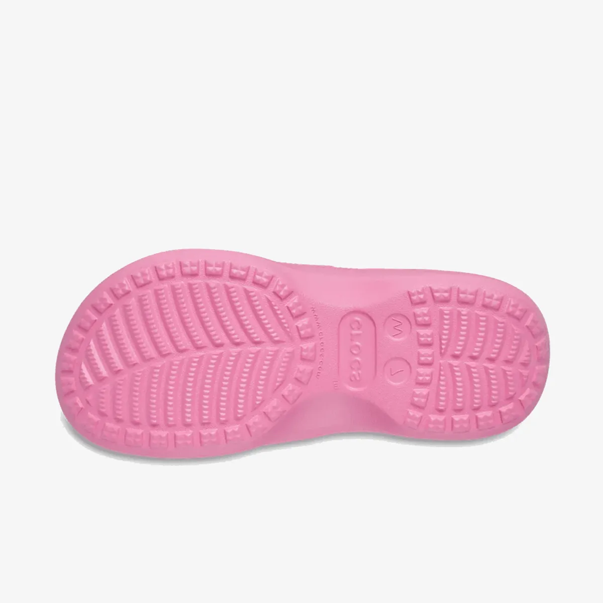 CROCS Papuče Sat Platform Dipped Buckle Sndl