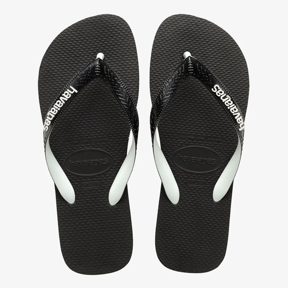 HAVAIANAS Japanke HAV. BRASIL LOGO BLACK/BLACK I25 