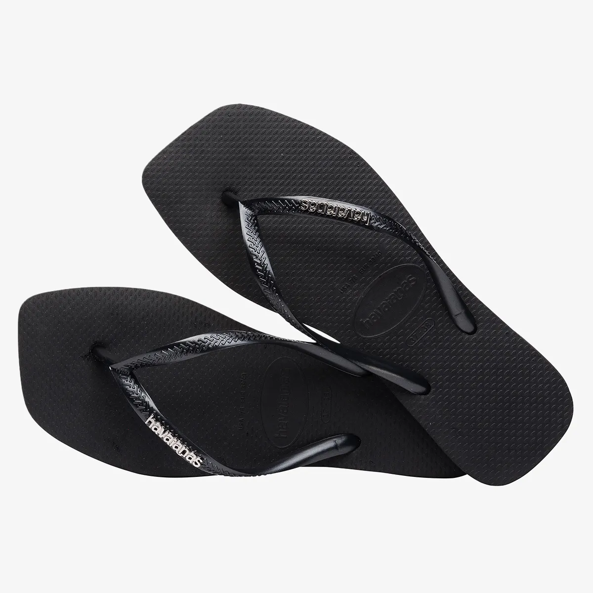 HAVAIANAS Japanke SLIM SQUARE LOGO METALLIC