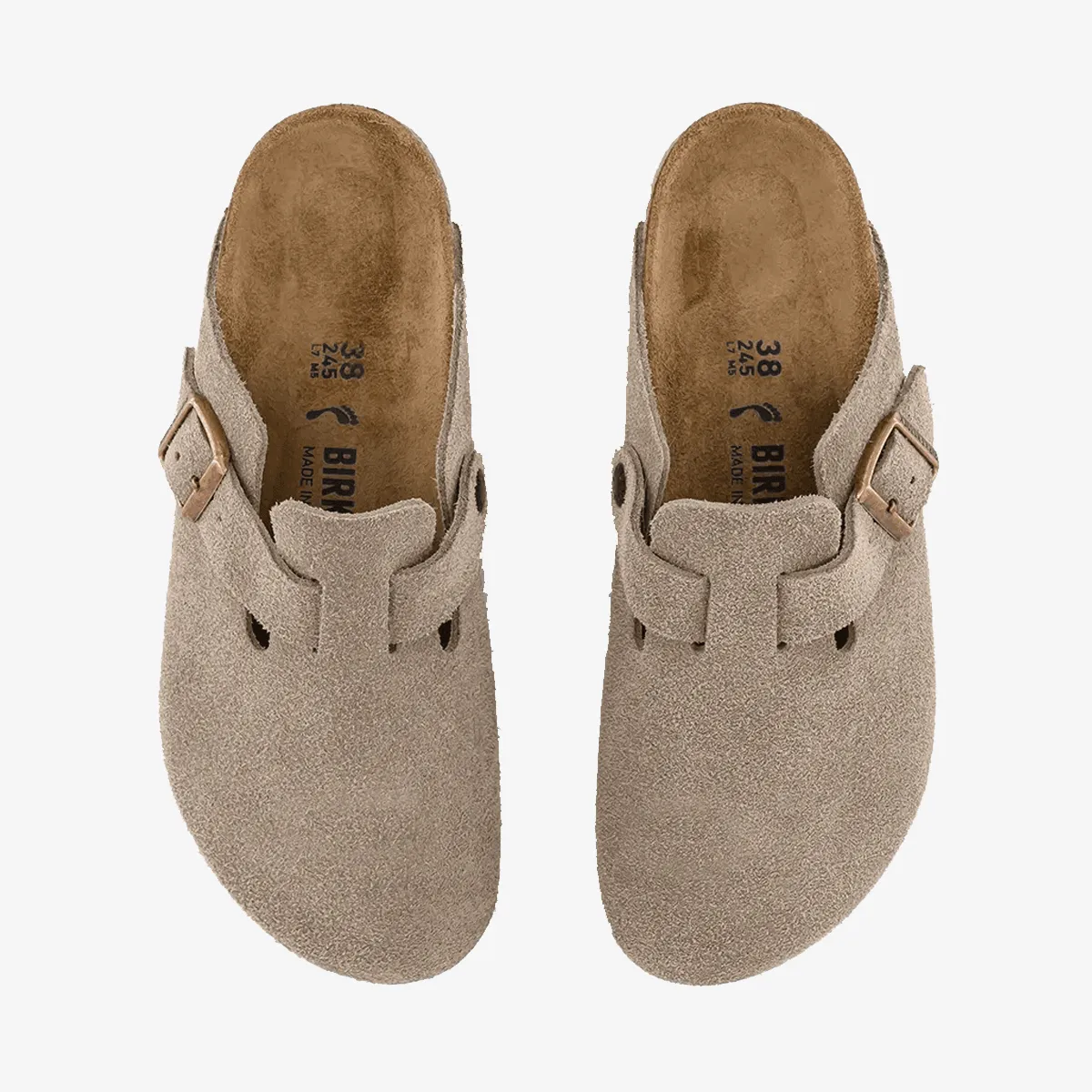 BIRKENSTOCK Papuče Boston LEVE Taupe 