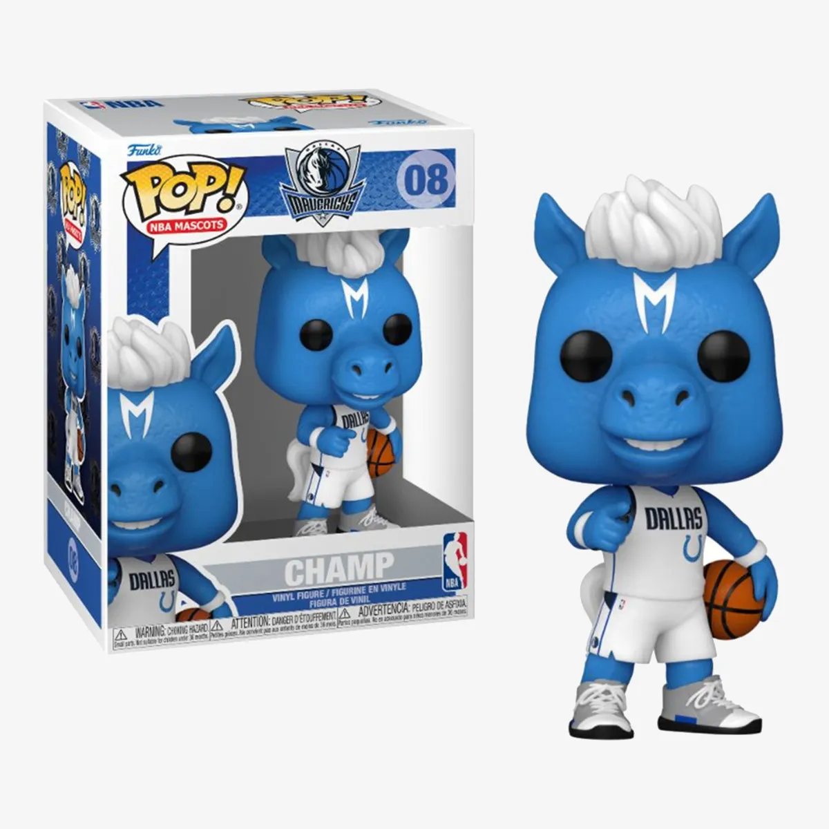 FUNKO POP Igračka Funko POP! NBA Mascots: Dallas - Champ 