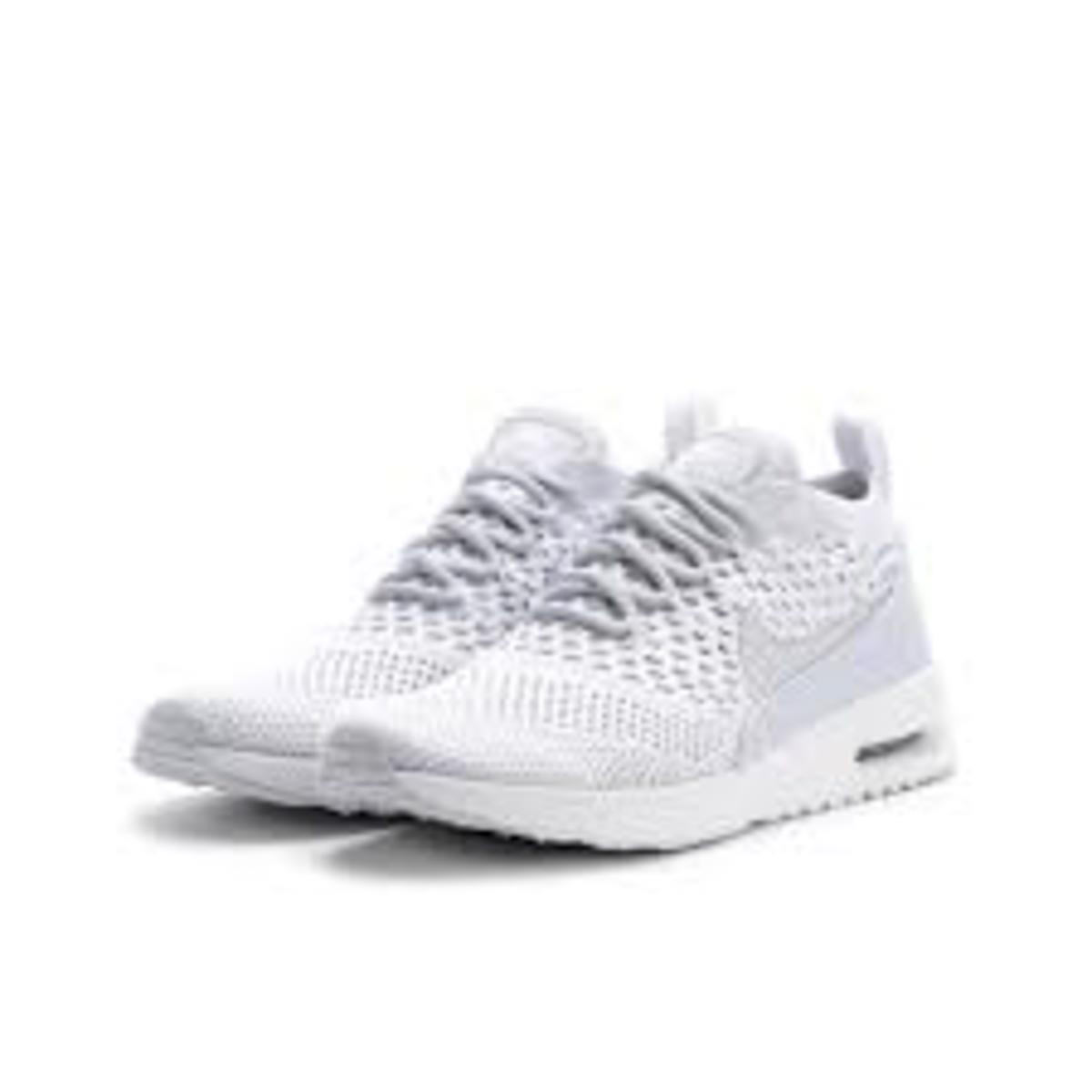 Chaussures NIKE - Air Max Thea Ultra Fk 881175 002 Pure Platinum/Pure Platinum - Sneakers 