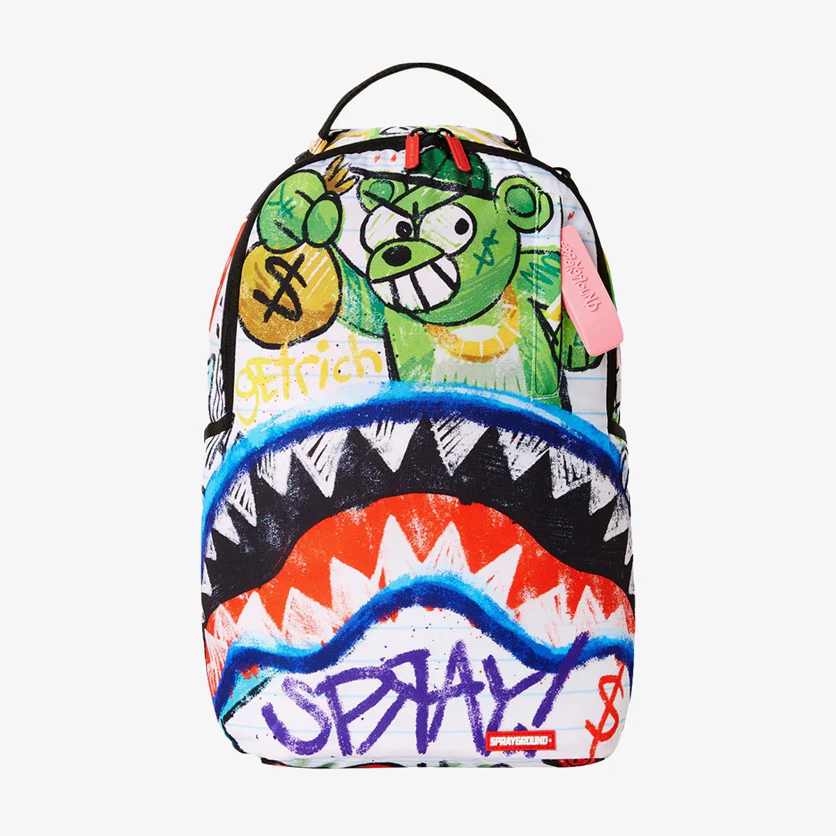 SPRAYGROUND Ranac CRAYON SHARK DLXSR BACKPACK 