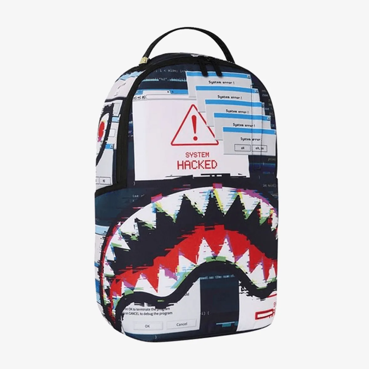 SPRAYGROUND Ranac HACKED SHARK DLXR BACKPACK 