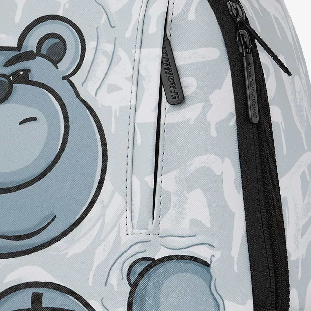 SPRAYGROUND Ranac MONEY BEAR GRAFFITI FLOAT BACKPACK 