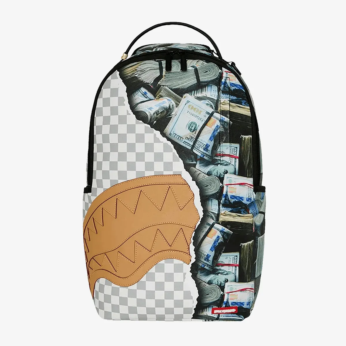 SPRAYGROUND Ranac Cream Check Full Of Cash