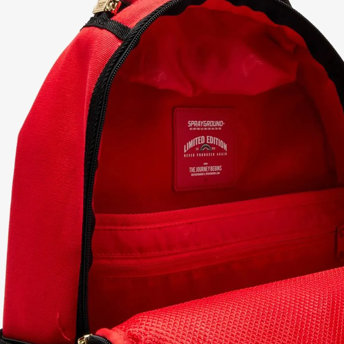 SPRAYGROUND Ranac RED REDEMPTION BACKPACK 