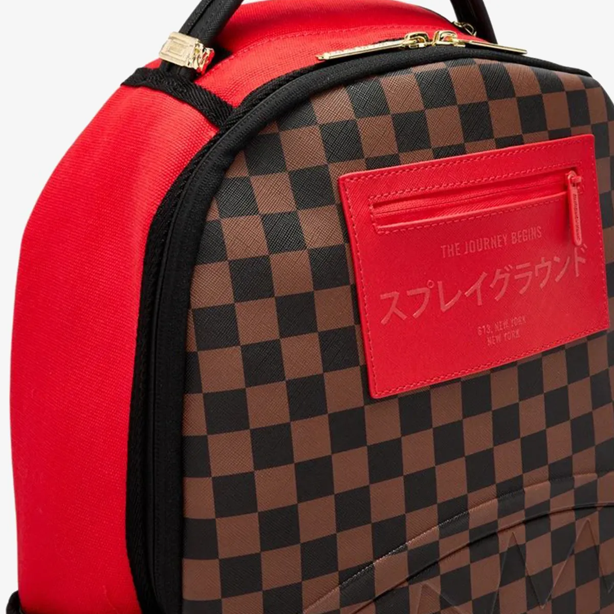 SPRAYGROUND Ranac RED REDEMPTION BACKPACK 