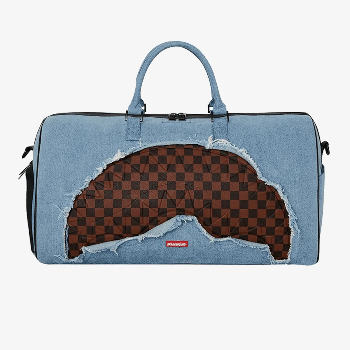 SPRAYGROUND Ranac DENIM SHARK DUFFLE 