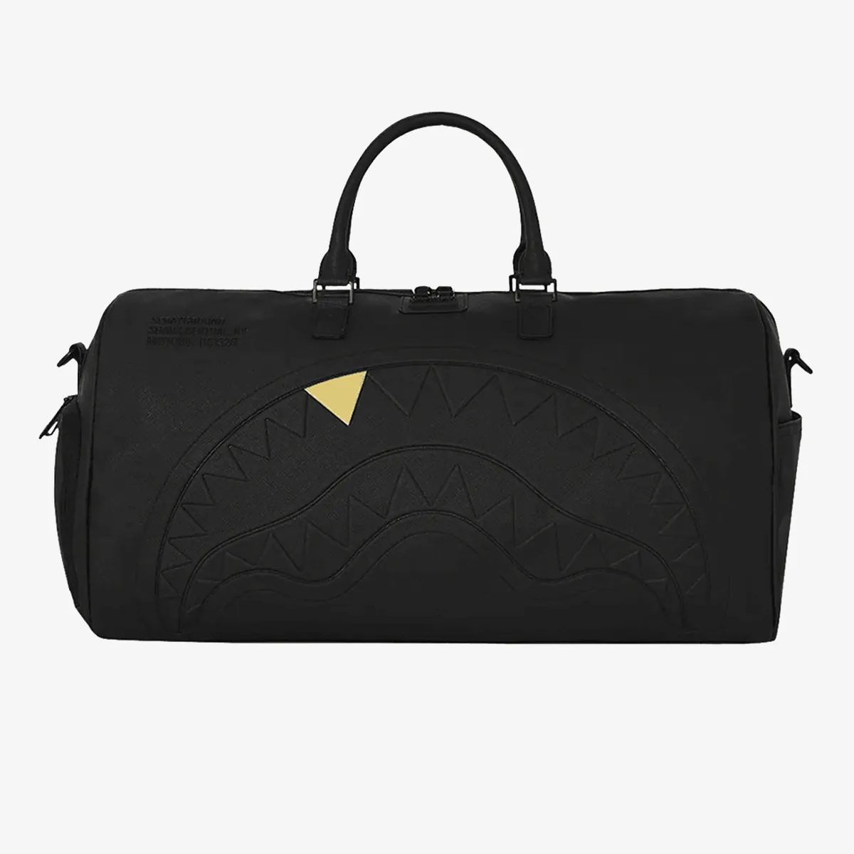 SPRAYGROUND Torba BLACKED OUT EMBOSSED GOLD TOOTH DUFFLE 