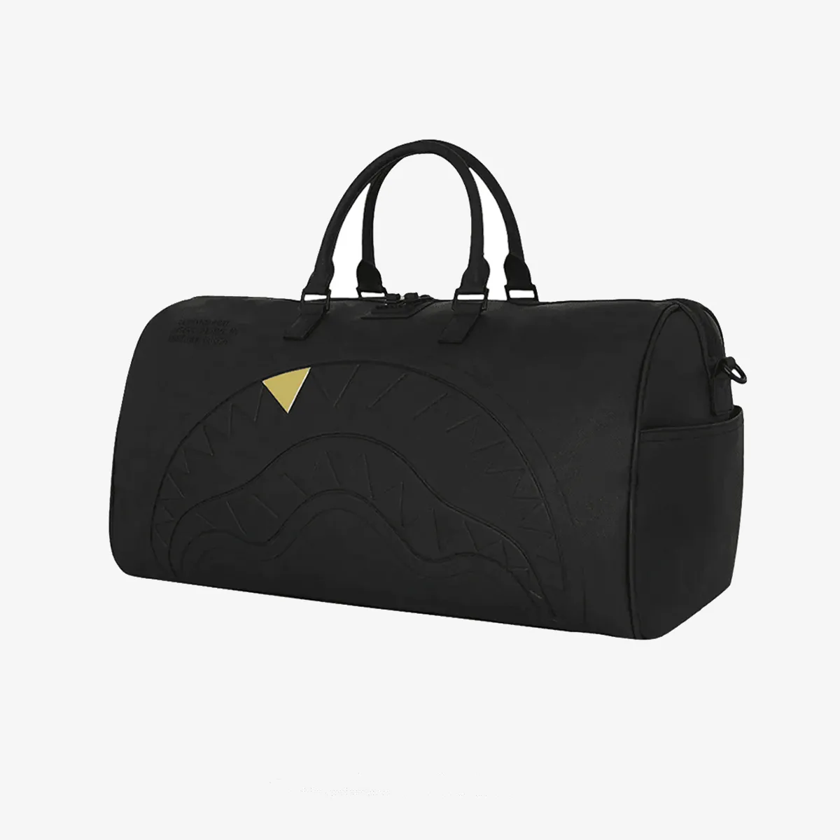 SPRAYGROUND Torba BLACKED OUT EMBOSSED GOLD TOOTH DUFFLE 