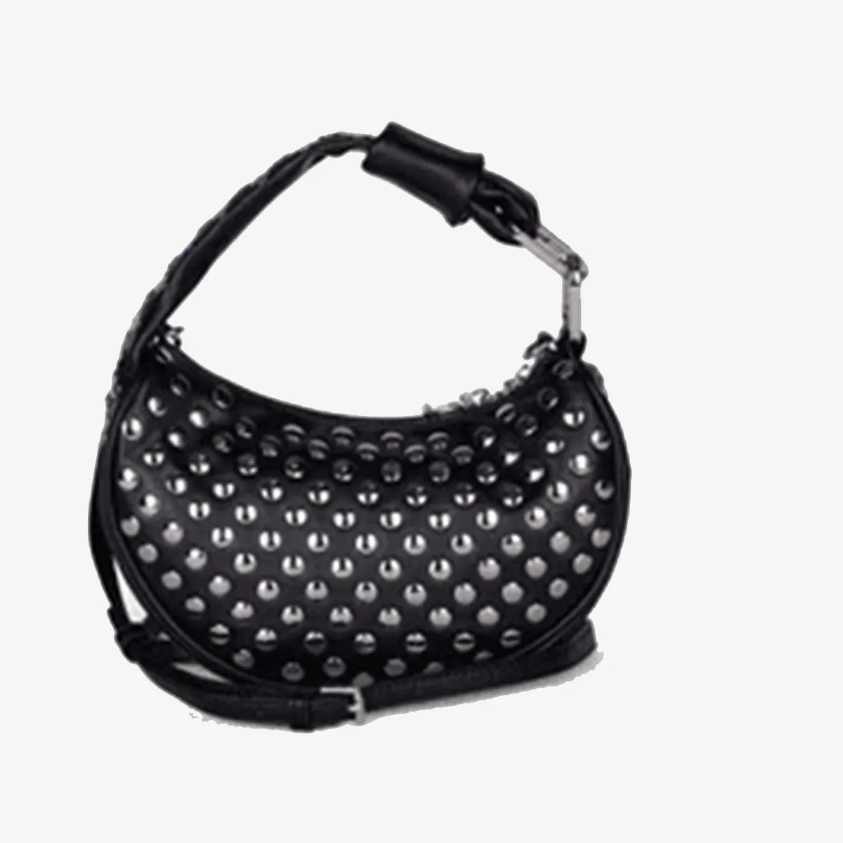 Torba Blossom Studs S. Hobo PU Black 