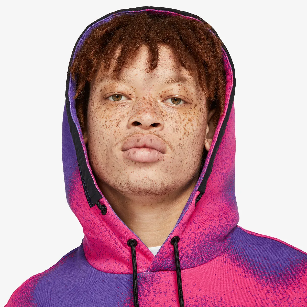 NIKE Jakna Paris Saint-Germain Printed Fleece Pullover Hoodie 