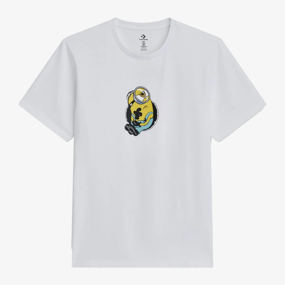 CONVERSE Majica THROUGH THE PATCH TEE