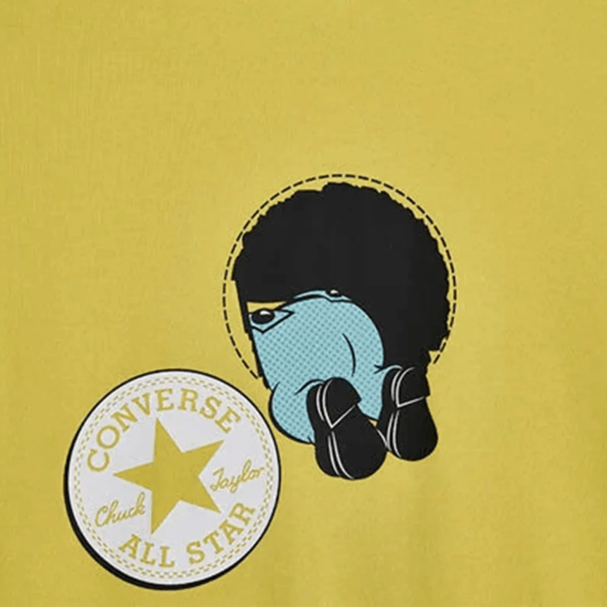 CONVERSE Majica THROUGH THE PATCH TEE