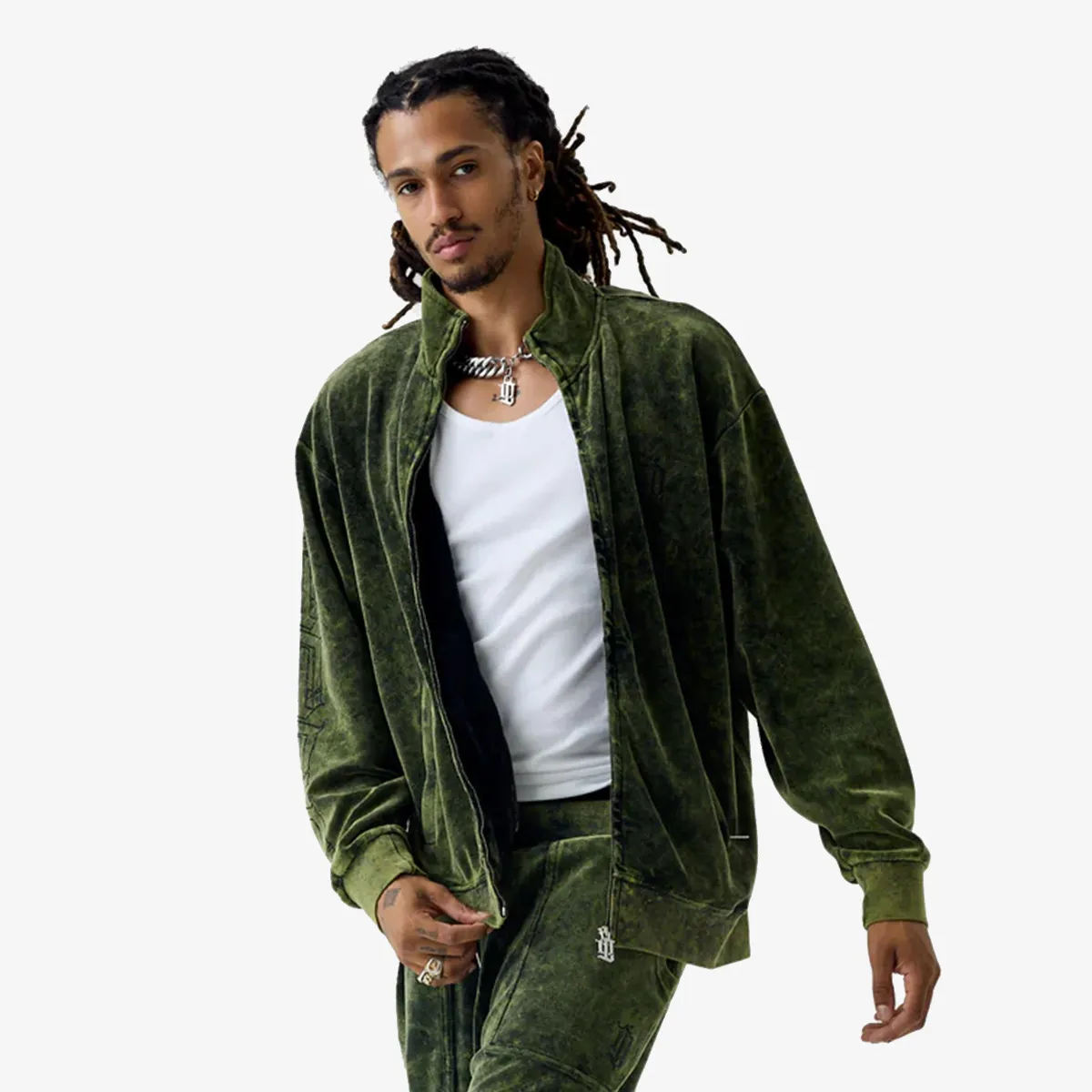 DIRTY LONDON Dukserica ACID DYE ZAYN TRACK TOP 