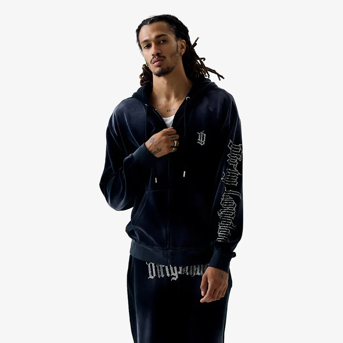 DIRTY LONDON Dukserica LUDO FULL ZIP HOODIE 