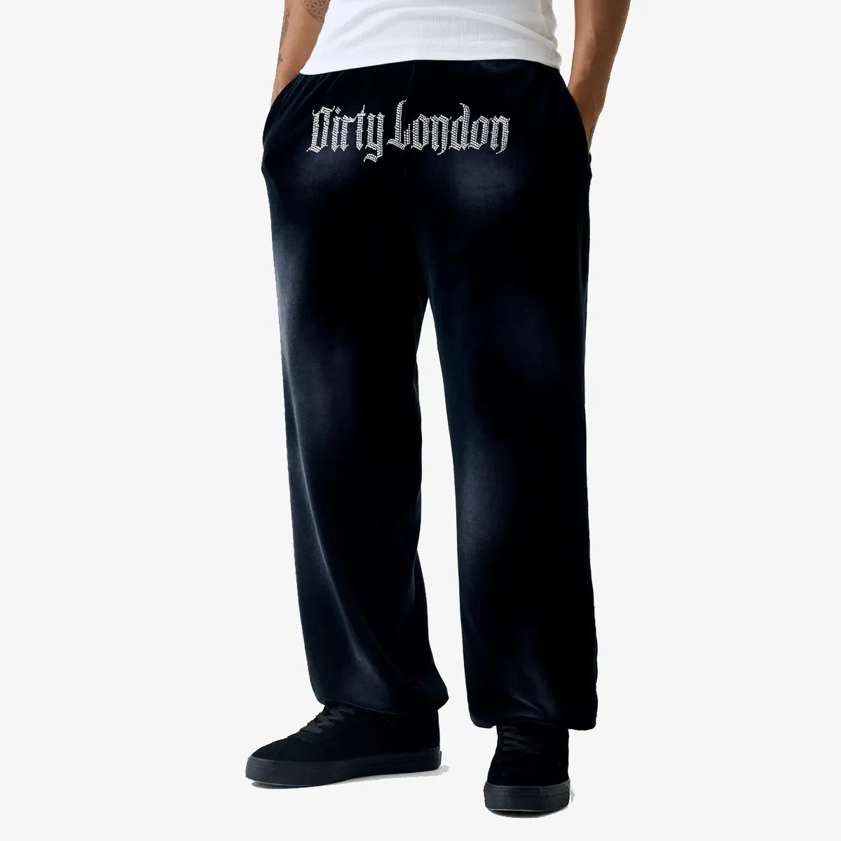 DIRTY LONDON Donji deo trenerke BEAR CUFFED JOGGER 