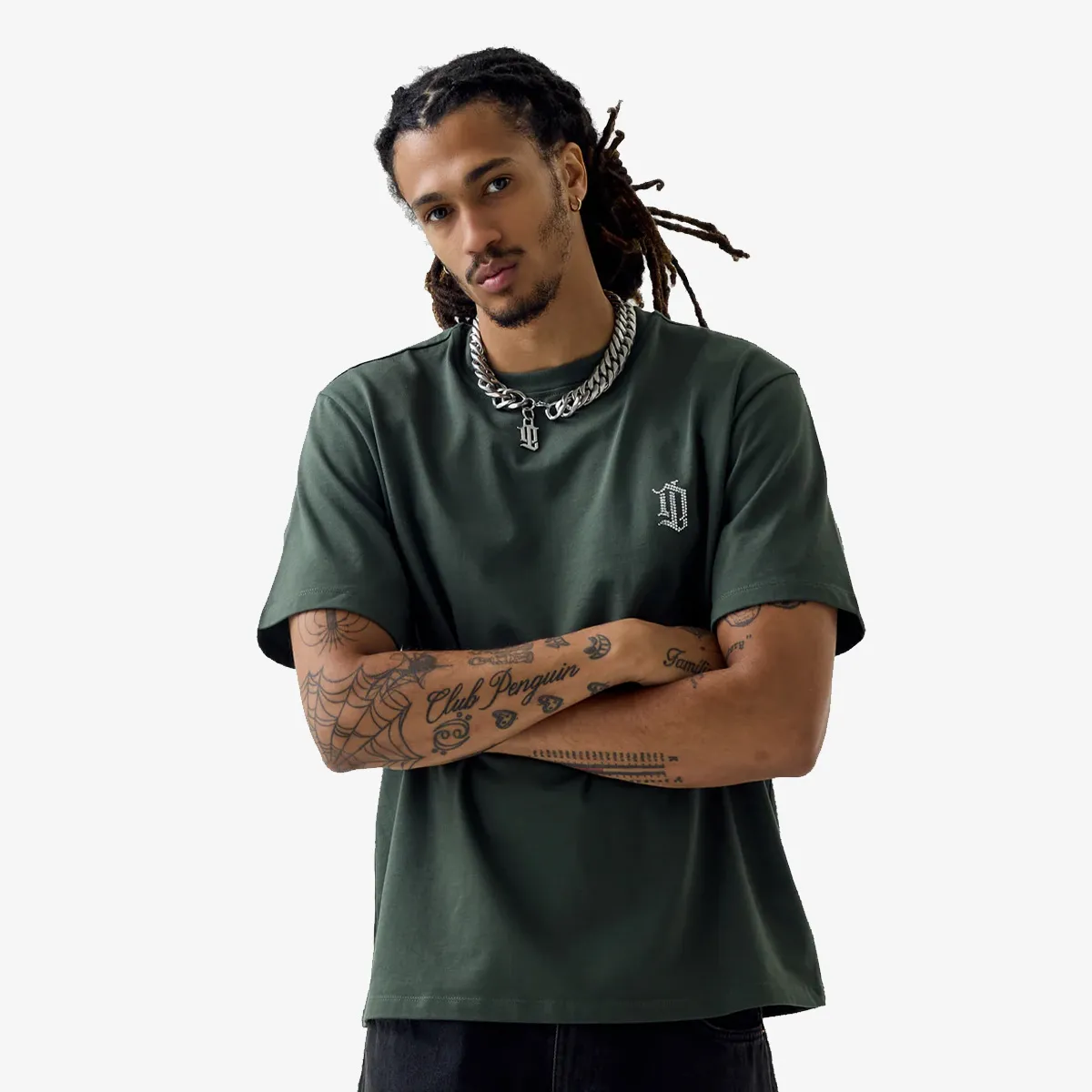 DIRTY LONDON Majica NIKO SHORT SLEEVE TEE 