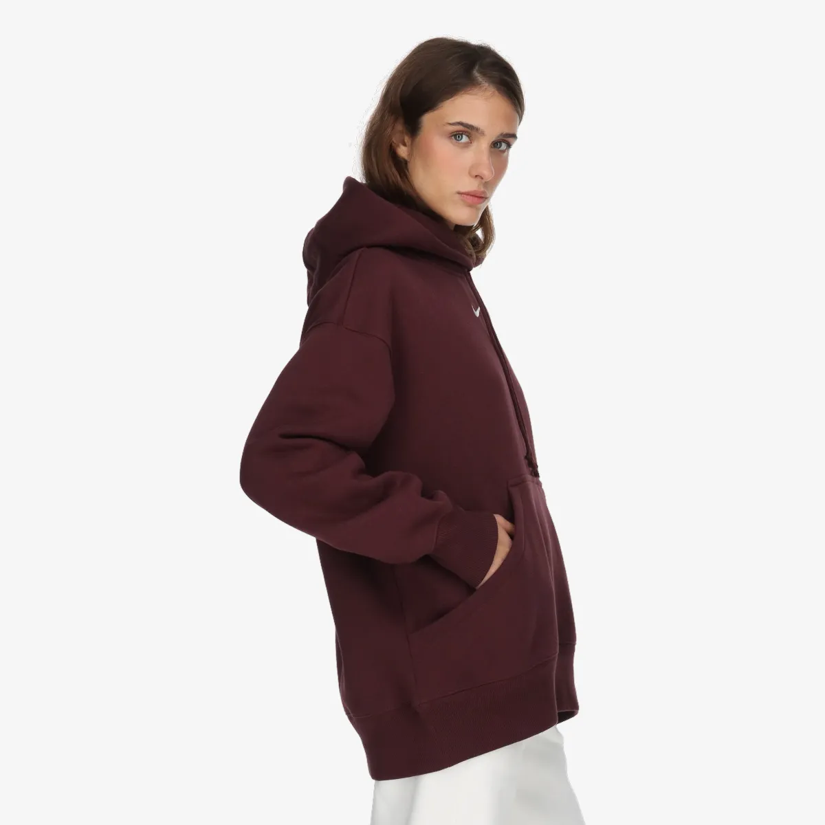 NIKE Dukserica W NSW PHNX FLC OS PO HOODIE