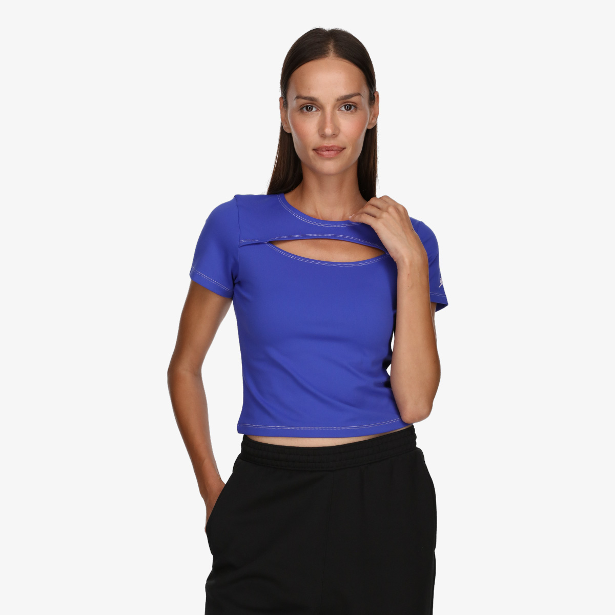 NIKE Majica W J SPT SS TOP KEY DX0464-430 | Tike.rs