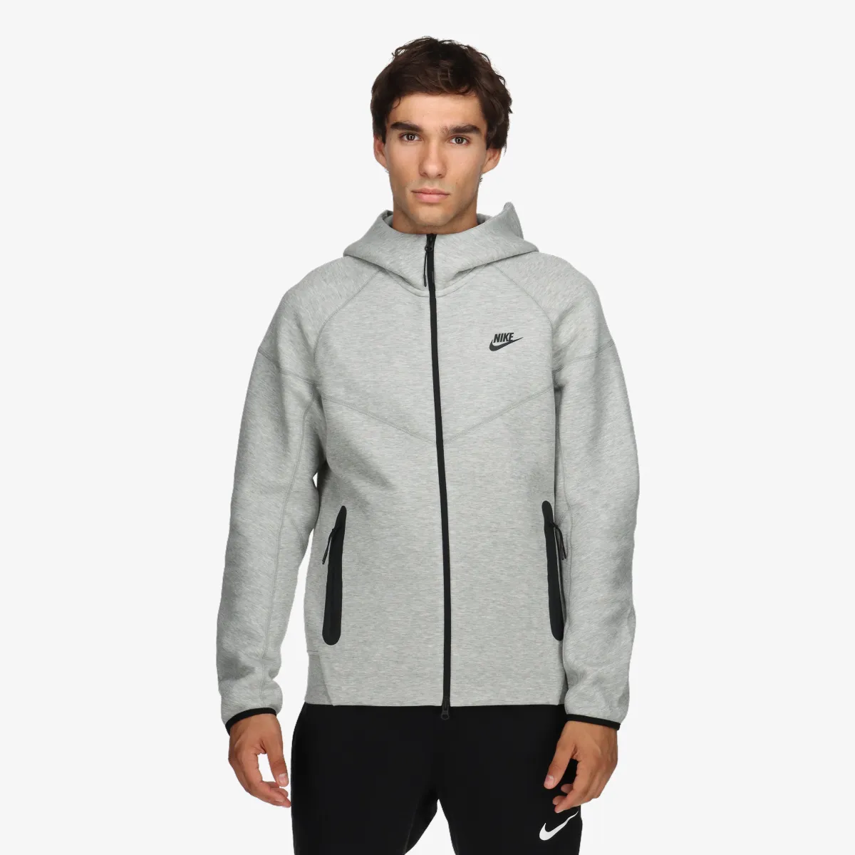 NIKE Dukserica M NK TCH FLC FZ WR HOODIE