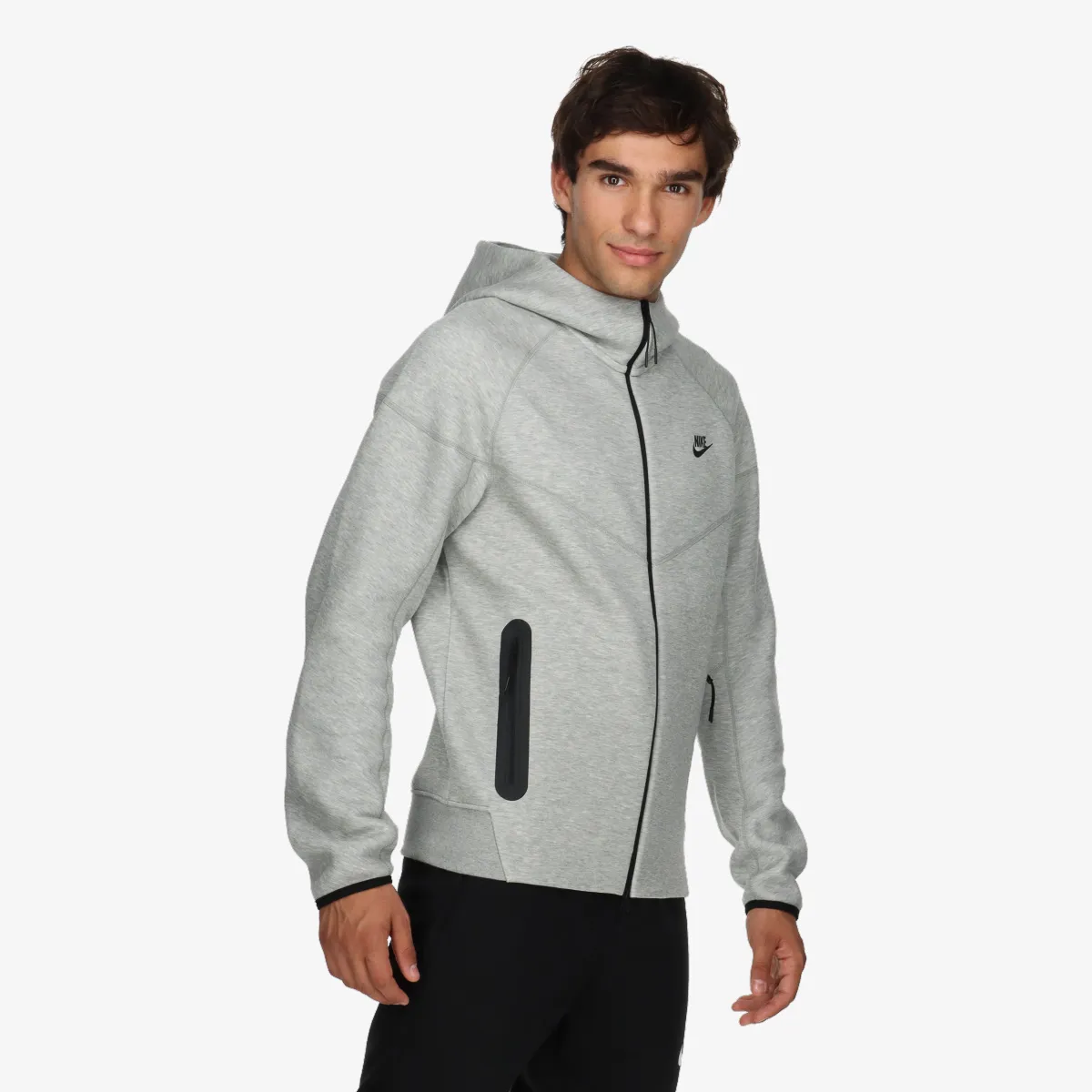 NIKE Dukserica M NK TCH FLC FZ WR HOODIE
