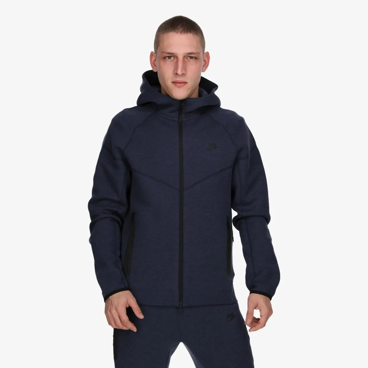 NIKE Dukserica M NK TCH FLC FZ WR HOODIE