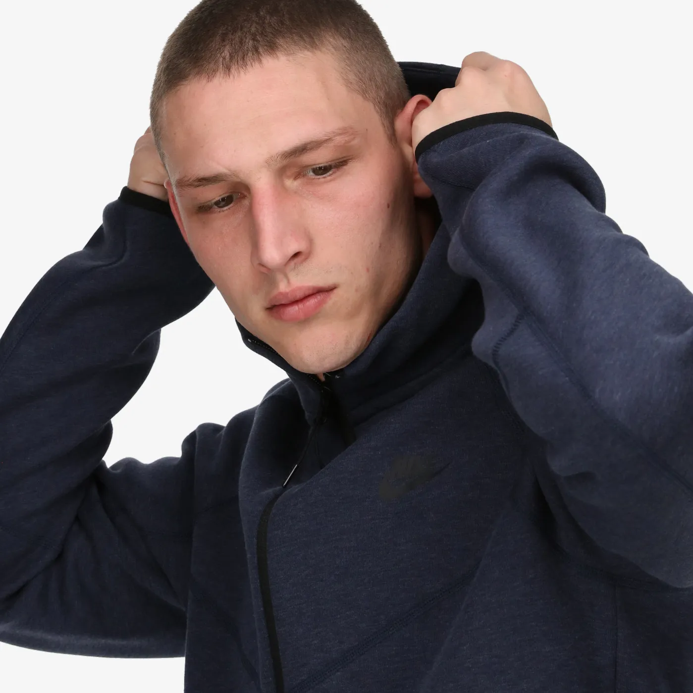 NIKE Dukserica M NK TCH FLC FZ WR HOODIE