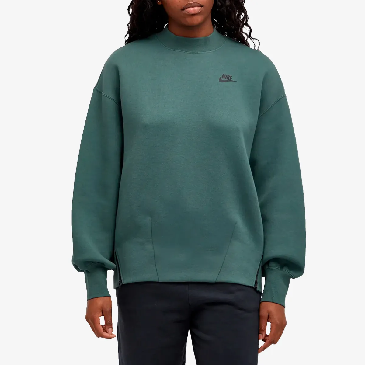 NIKE Dukserica W NSW TCH FLC OS CREW 
