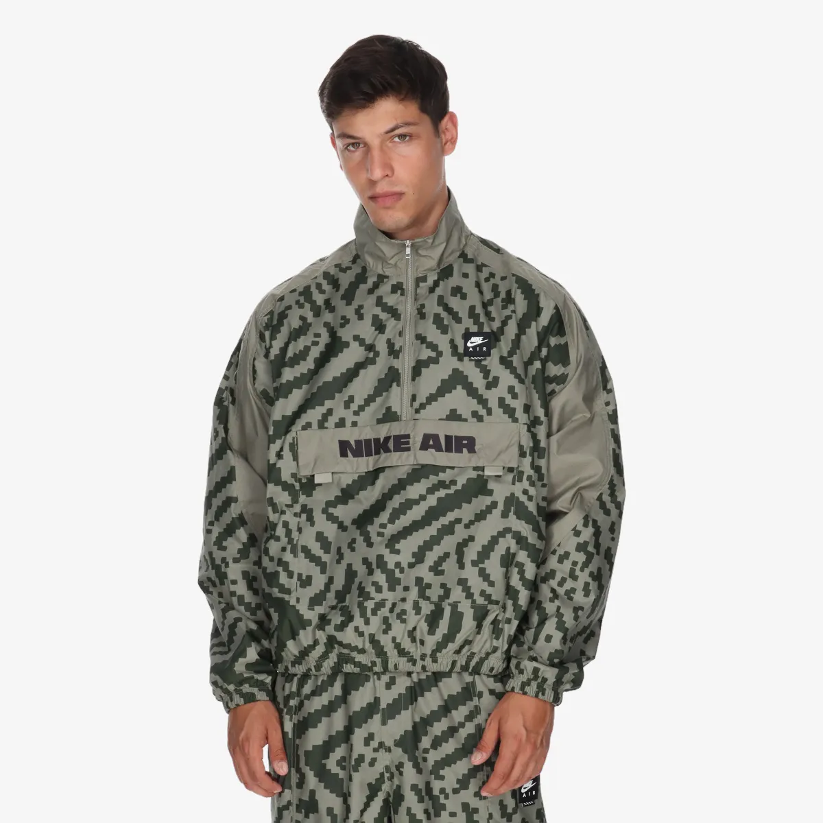 NIKE Dukserica M NK AIR 1/2 ZIP JACKET AOP 
