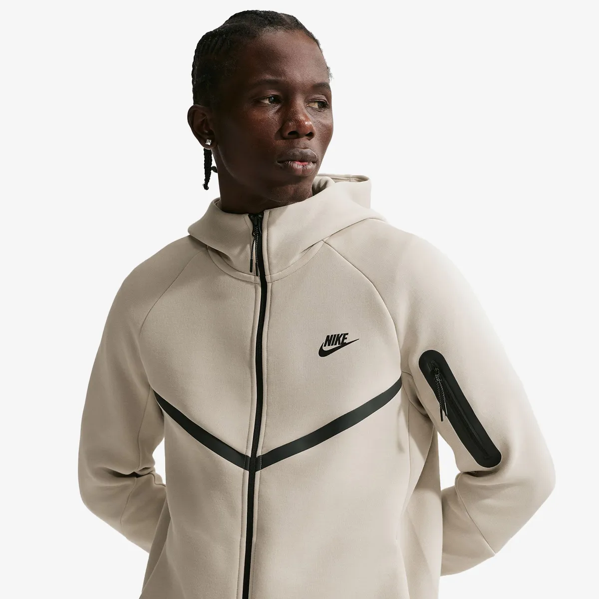 NIKE Dukserica M NK TCH FLC FZ WR HOODIE