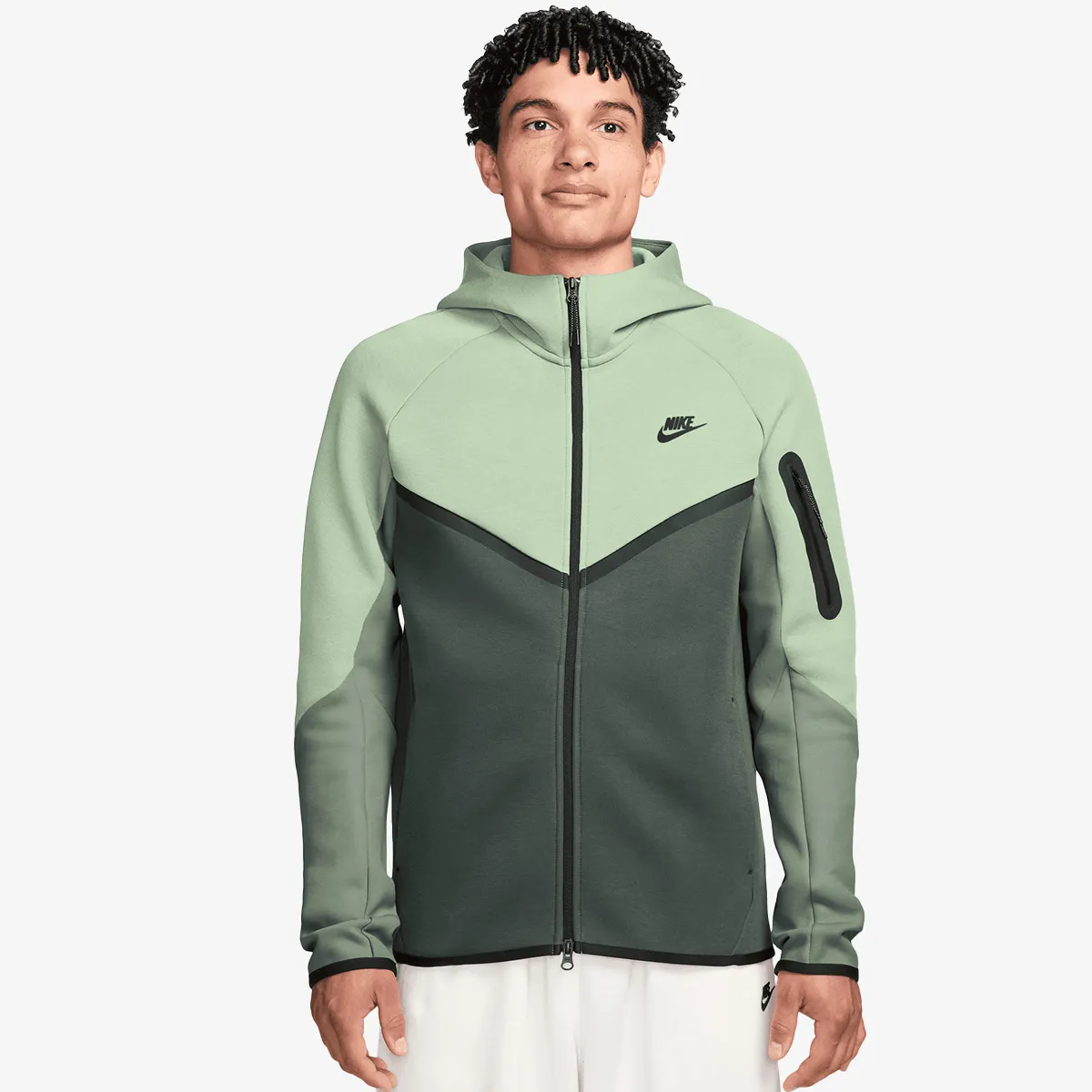 NIKE Dukserica M NK TCH FLC FZ WR HOODIE