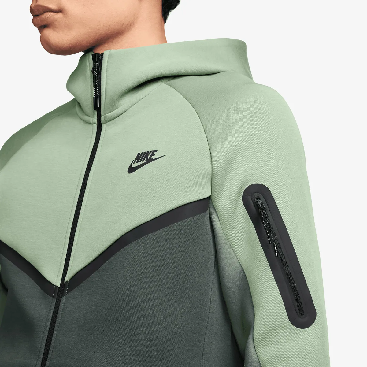 NIKE Dukserica M NK TCH FLC FZ WR HOODIE