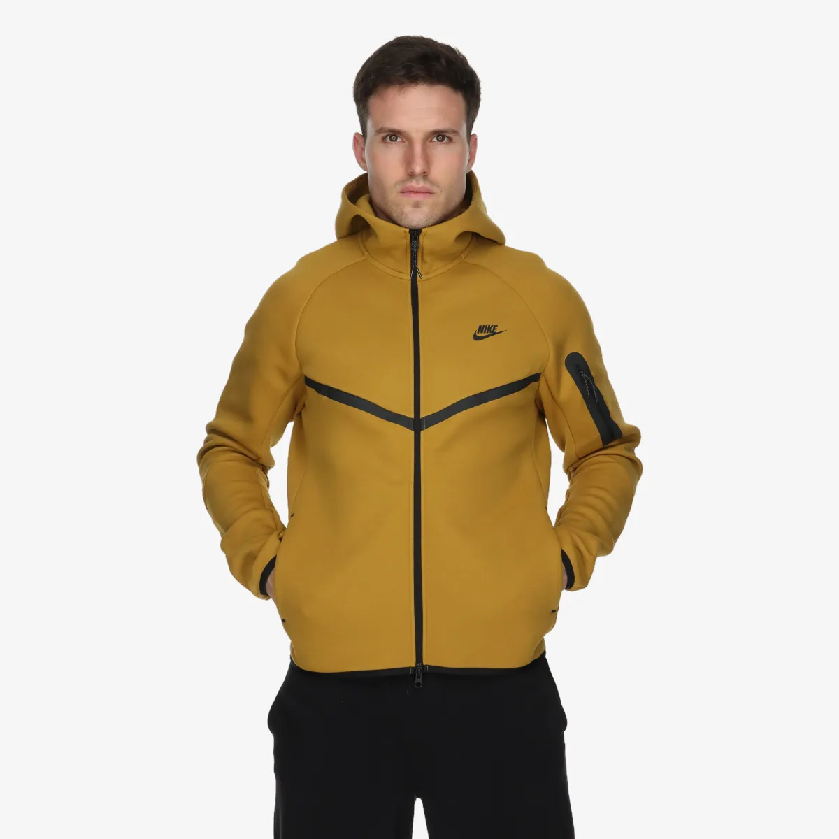 NIKE Dukserica M NK TCH FLC FZ WR HOODIE