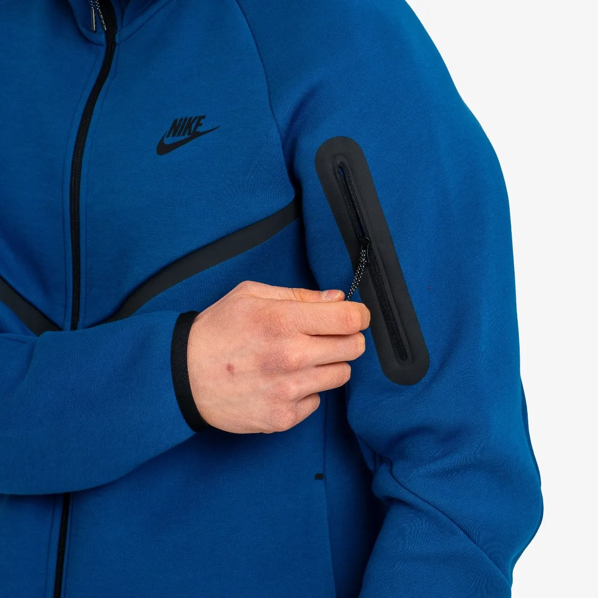 NIKE Dukserica M NK TCH FLC FZ WR HOODIE