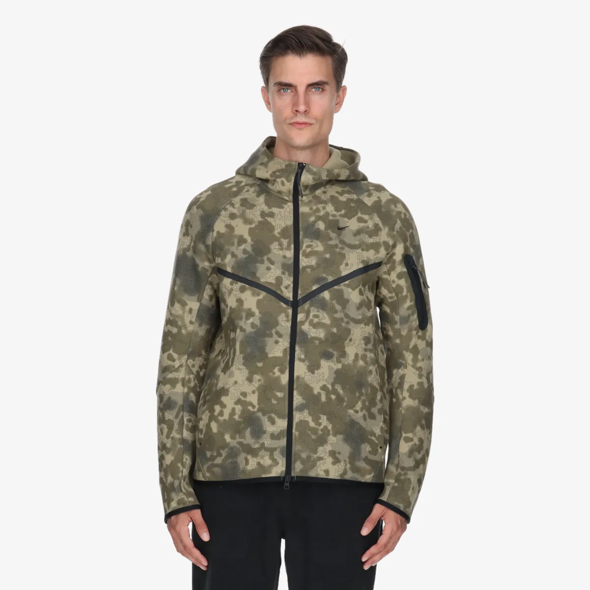 NIKE Dukserica M NK TECH FLC WR FZ JKT CAMO 