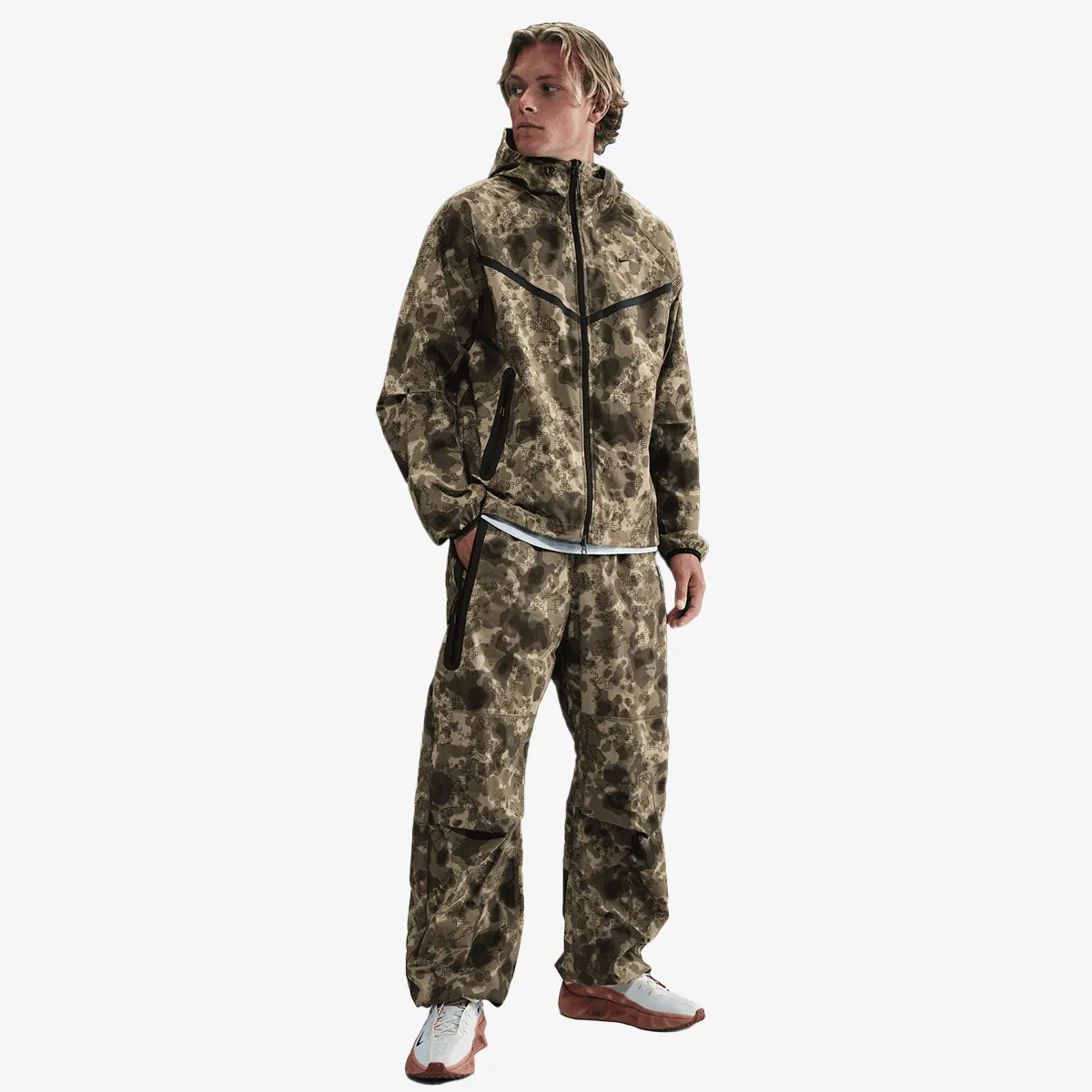 NIKE Donji deo trenerke M NK TECH WVN PANT OS GX AOP 