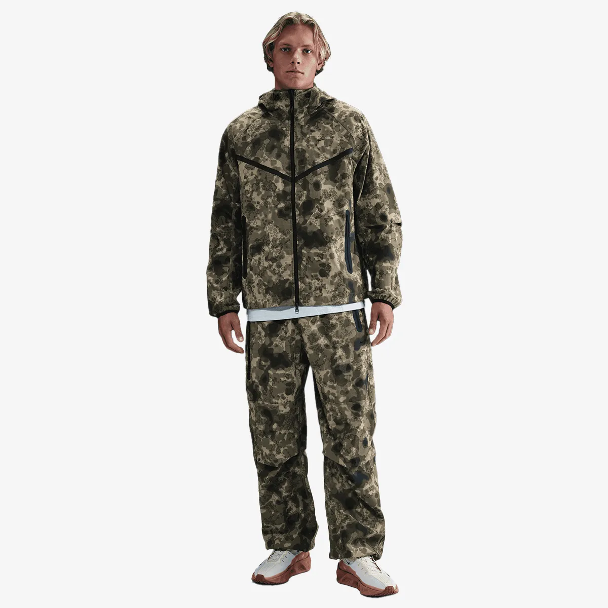 NIKE Dukserica M NK TECH WVN JKT GX AOP 
