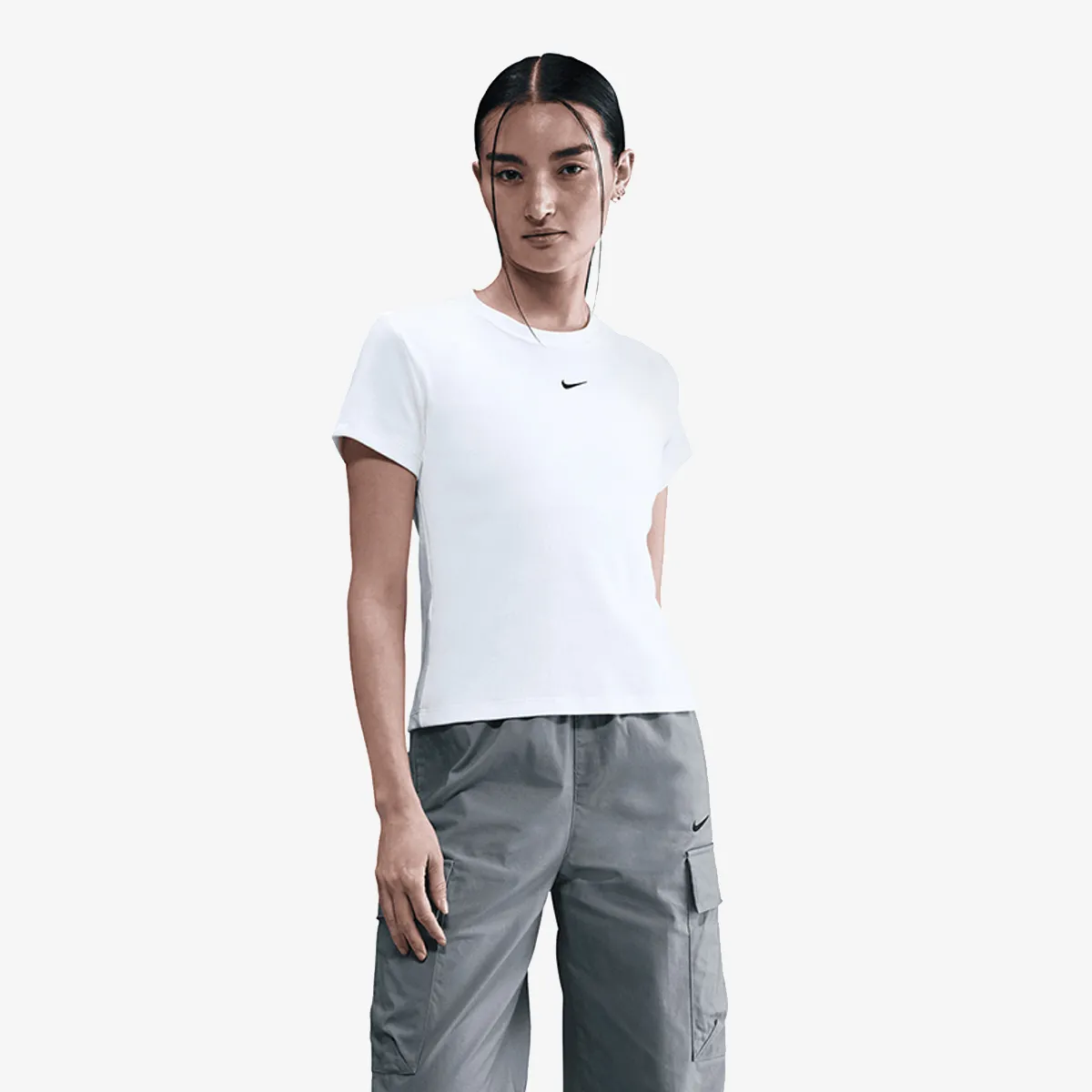 NIKE Majica W NSW RIB  TGHT SS TEE 