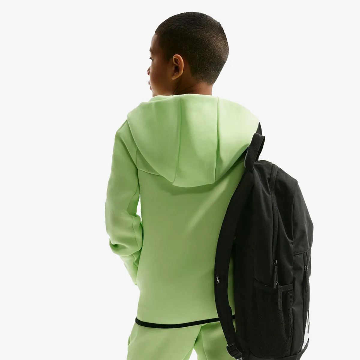 NIKE Dukserica B NSW TCH FLC FZ - PD 