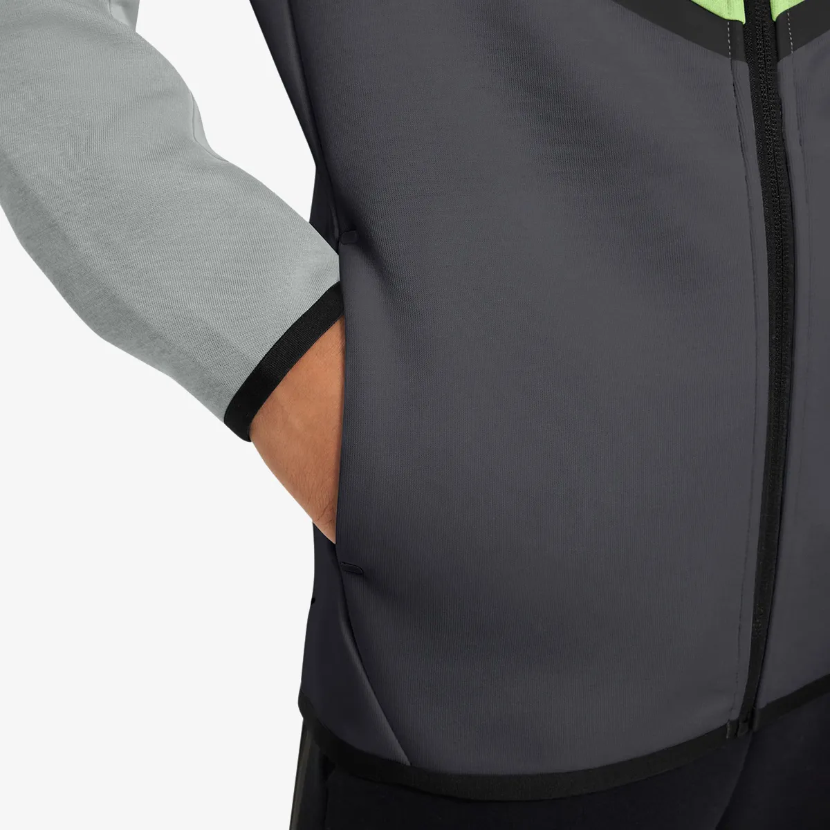NIKE Dukserica B NSW TCH FLC FZ - PD