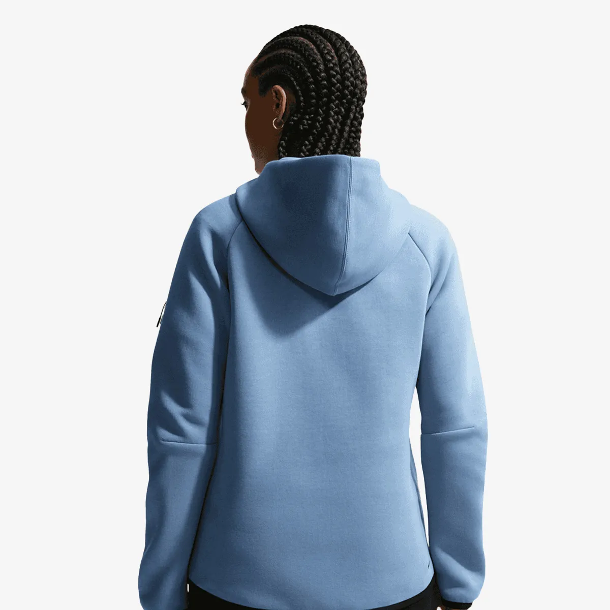 NIKE Dukserica W NSW TCH FLC WR FZ HDY 2 