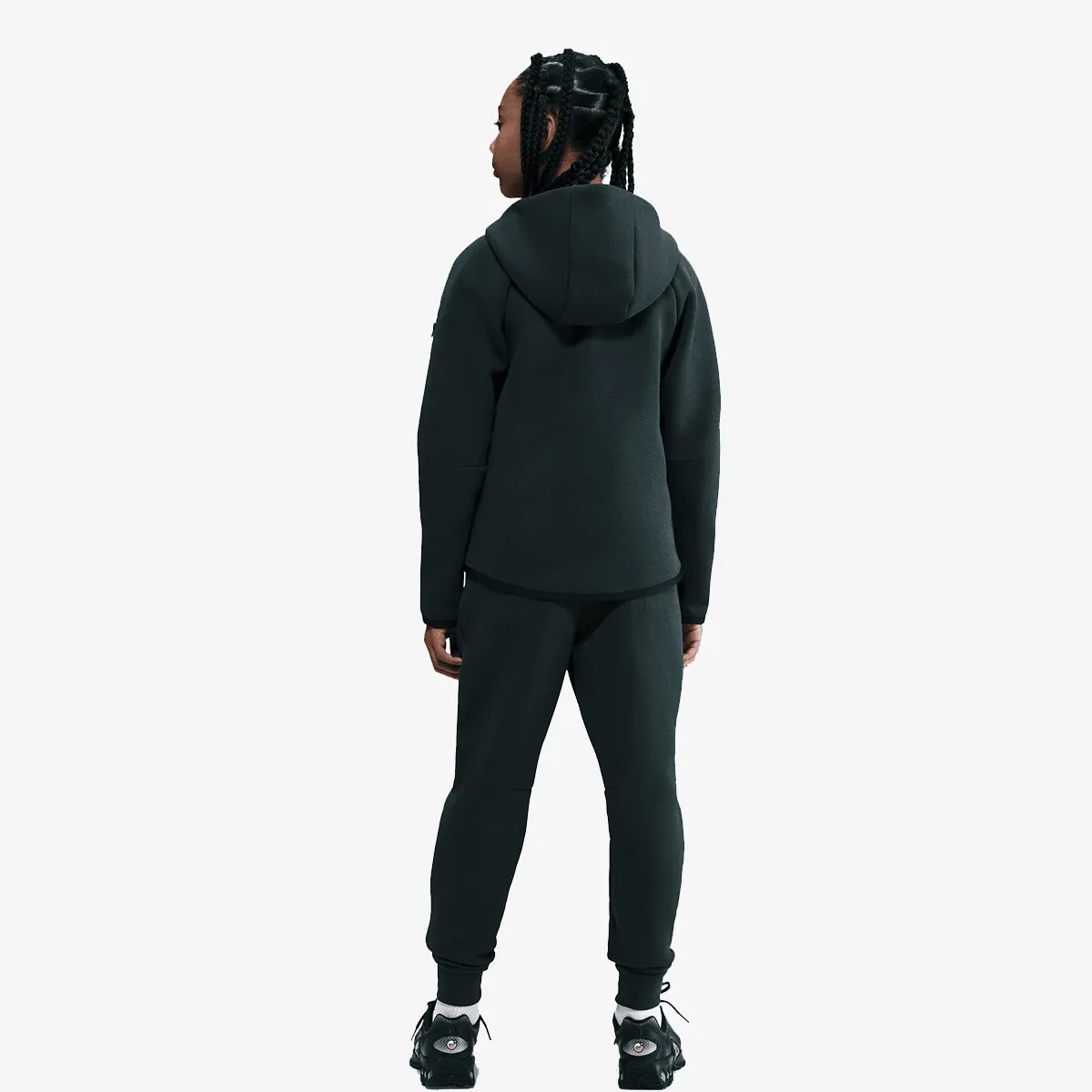 NIKE Dukserica G NSW TCH FLC HD FZ LS - PD 