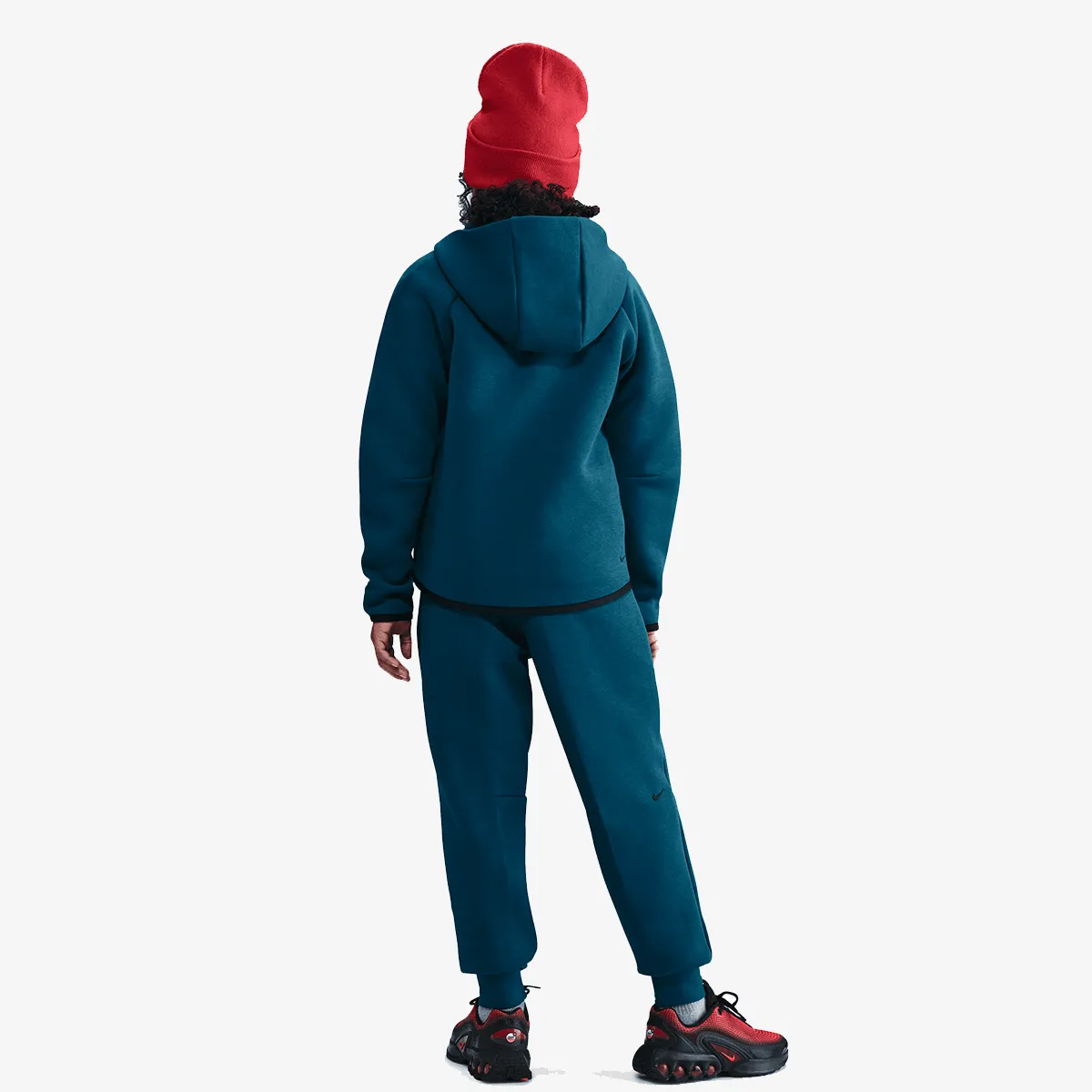 NIKE Dukserica G NSW TCH FLC HD FZ LS - PD 